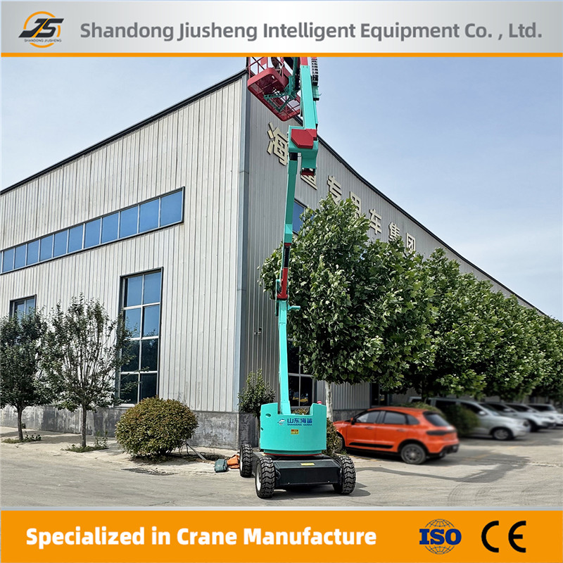 Mobile Telescopic Curved Arm Elevating Work Platform Lift for Work