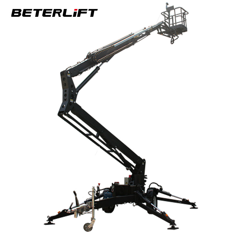 12m 14m 18m Self Propelled Articulating Towable Telescopic Cherry Picker