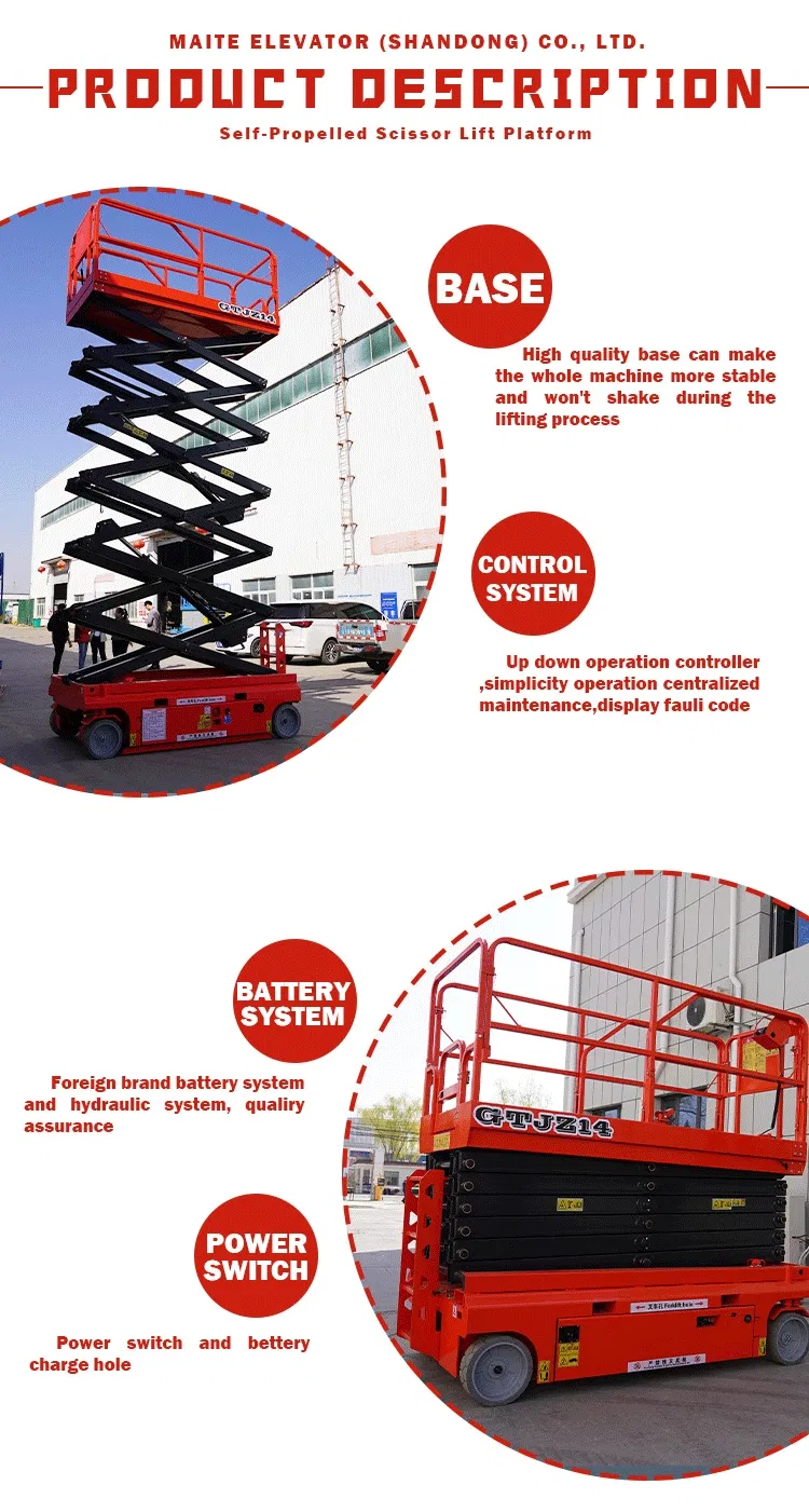Heavy Duty Scissor Lift Detail