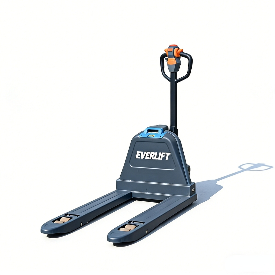 Heavy Duty Industrial Electric Pallet Jack for Warehouse Material Handling Operations