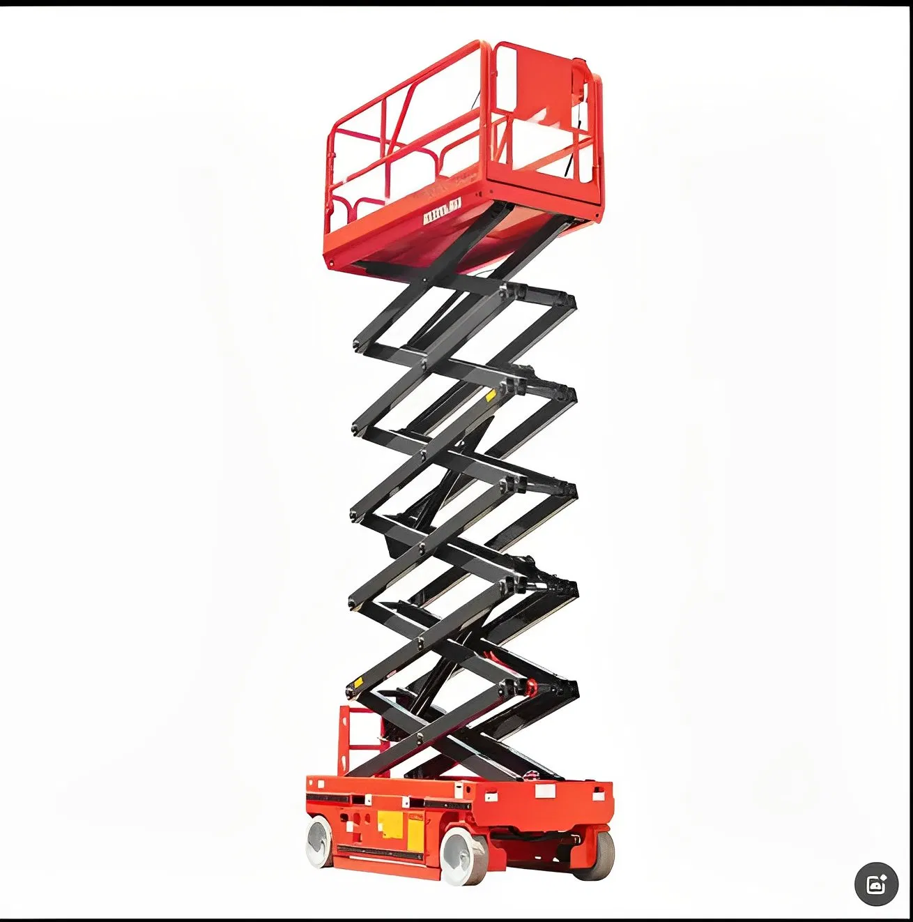 6.5m Self-Propelled Crawler Scissor Lift for Rough Terrain