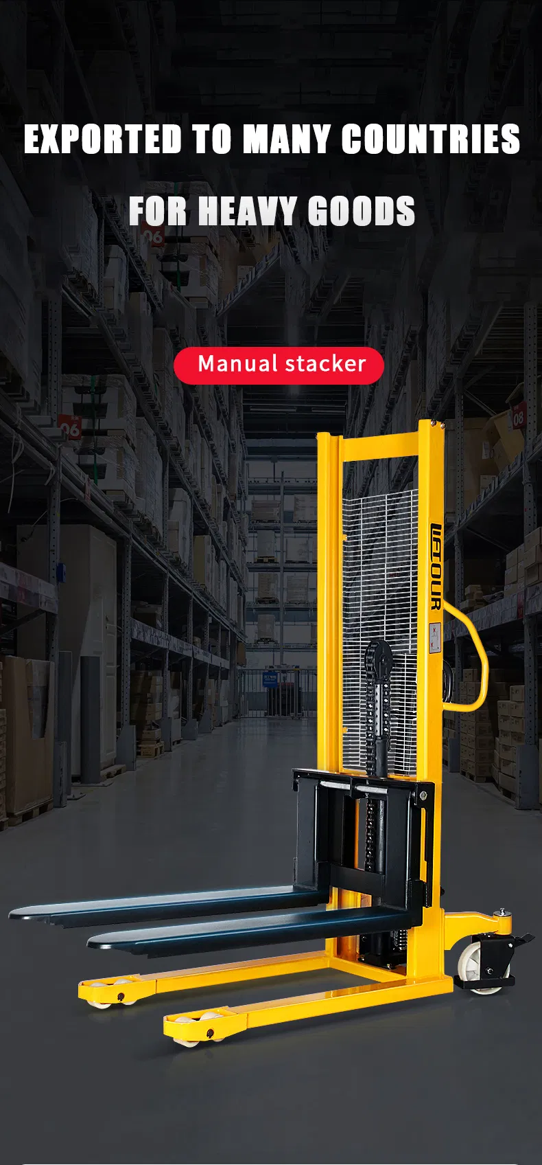 Manual Stacker Detail 1