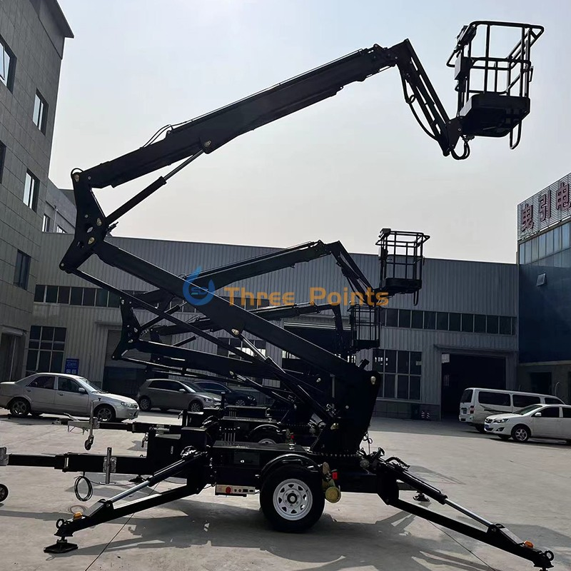 High Quality Industrial Towable Truck Mounted Hydraulic Cherry Picker
