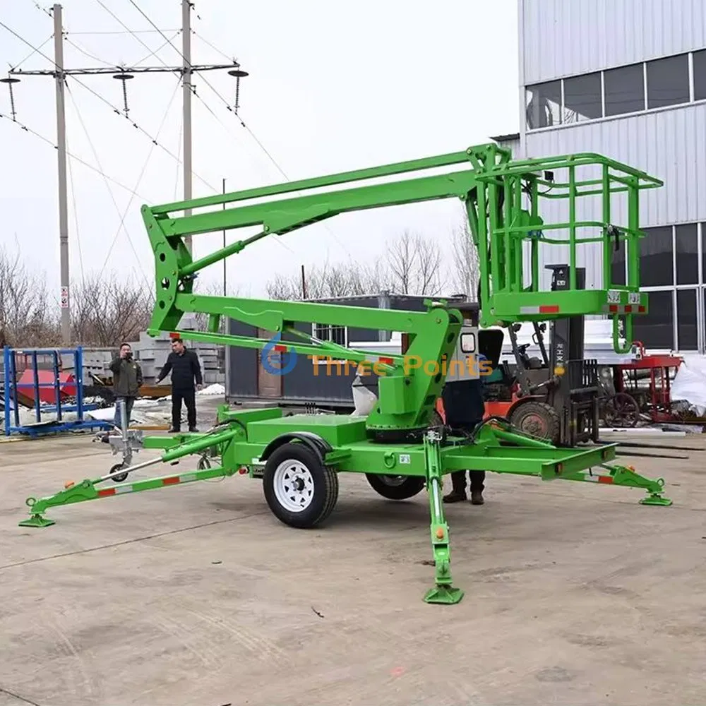 Towable Cherry Picker High Capacity CE Approved for Tree Trimming