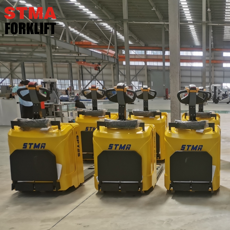 Stma Factory Price Mini Electric Pallet Jack 2000kg with 24V/210ah Battery