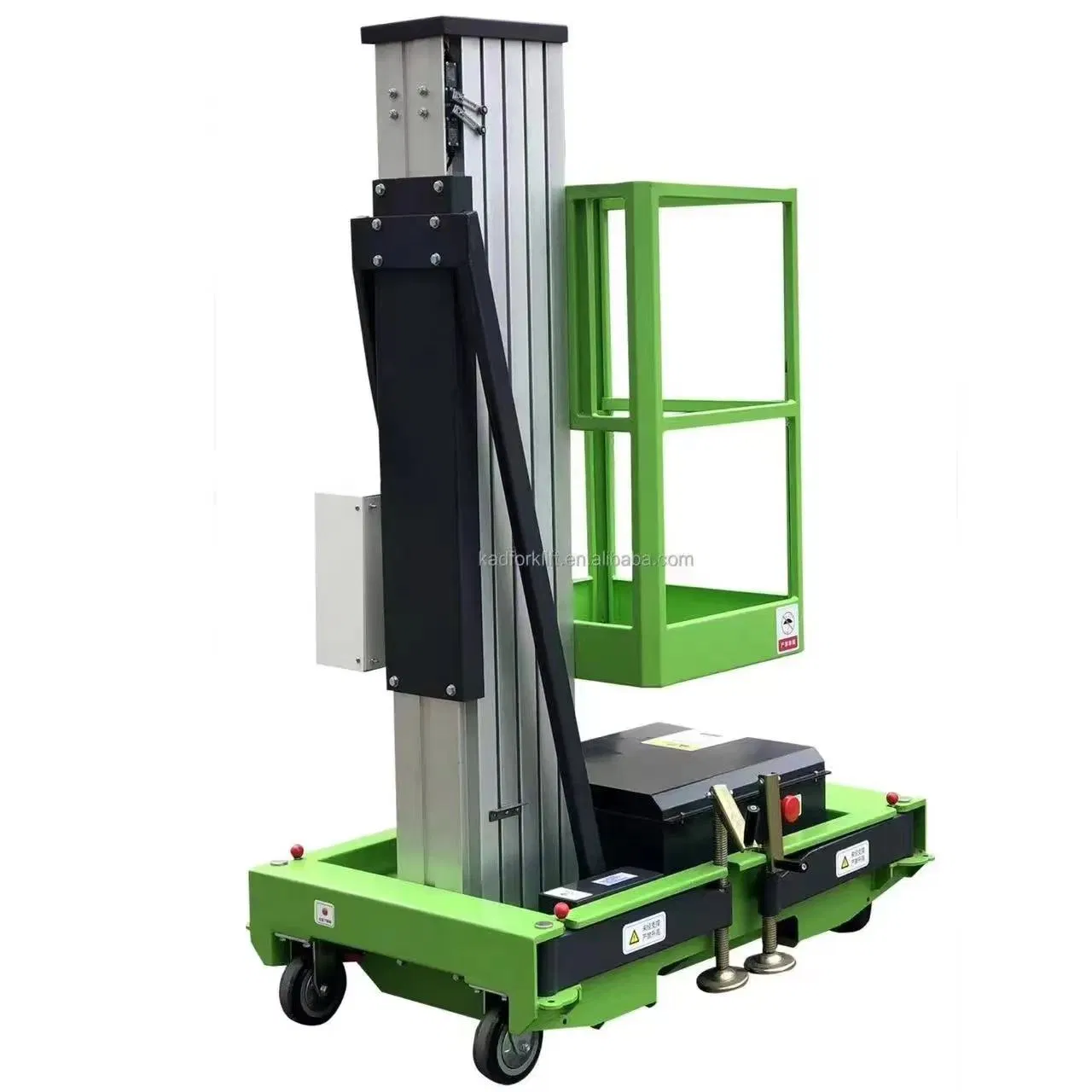 Aluminum Alloy Single Mast Man Lifts for Aerial Working Platform Lift Me900-1