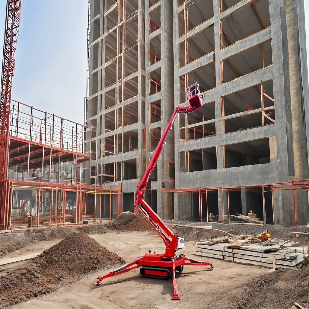 16m 18m 20m Hydraulic Towable Moving Cherry Picker for Sale