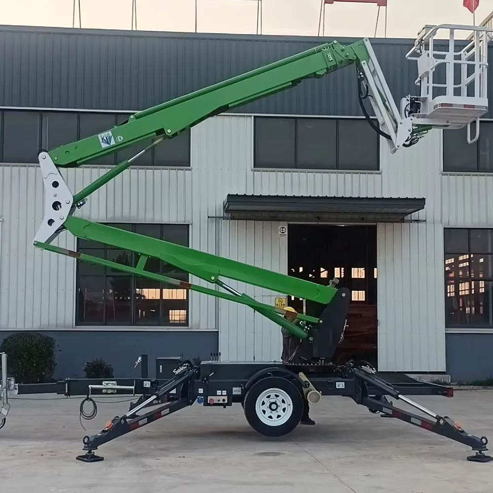 Towable Cherry Picker High Capacity CE Approved for Tree Trimming