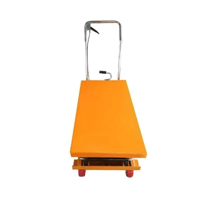Manual Pallet Jack Hydraulic Pump Mobile Scissor Lift Table