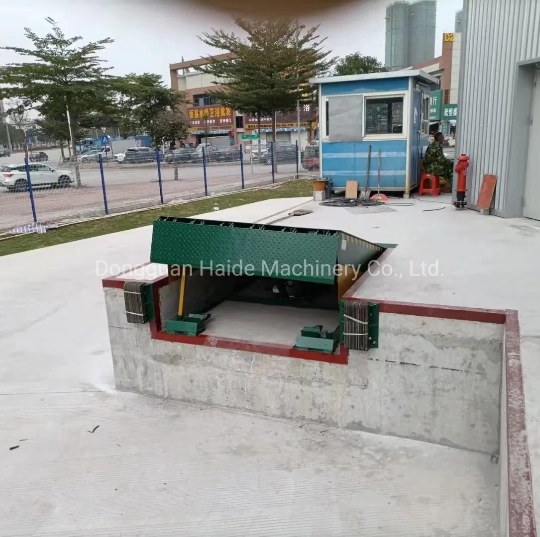 CE-Approved 10ton/15ton/20ton 6′ X8′ Hydraulic Dock Leveler /Loading Bay