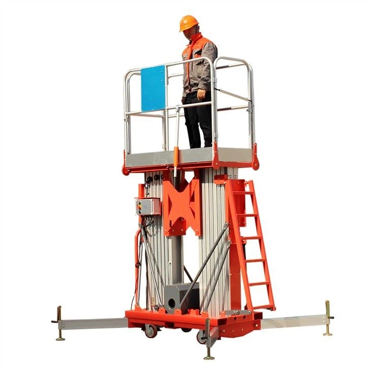 Premium Dual Mast Aluminum Lift for Heavy-Duty Applications