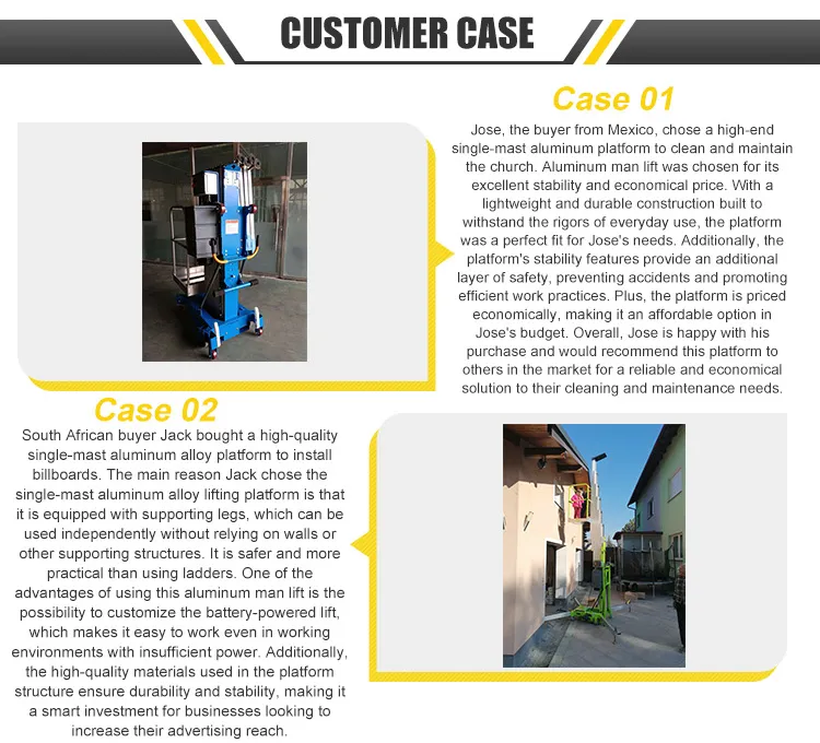 Aerial Platform Detail