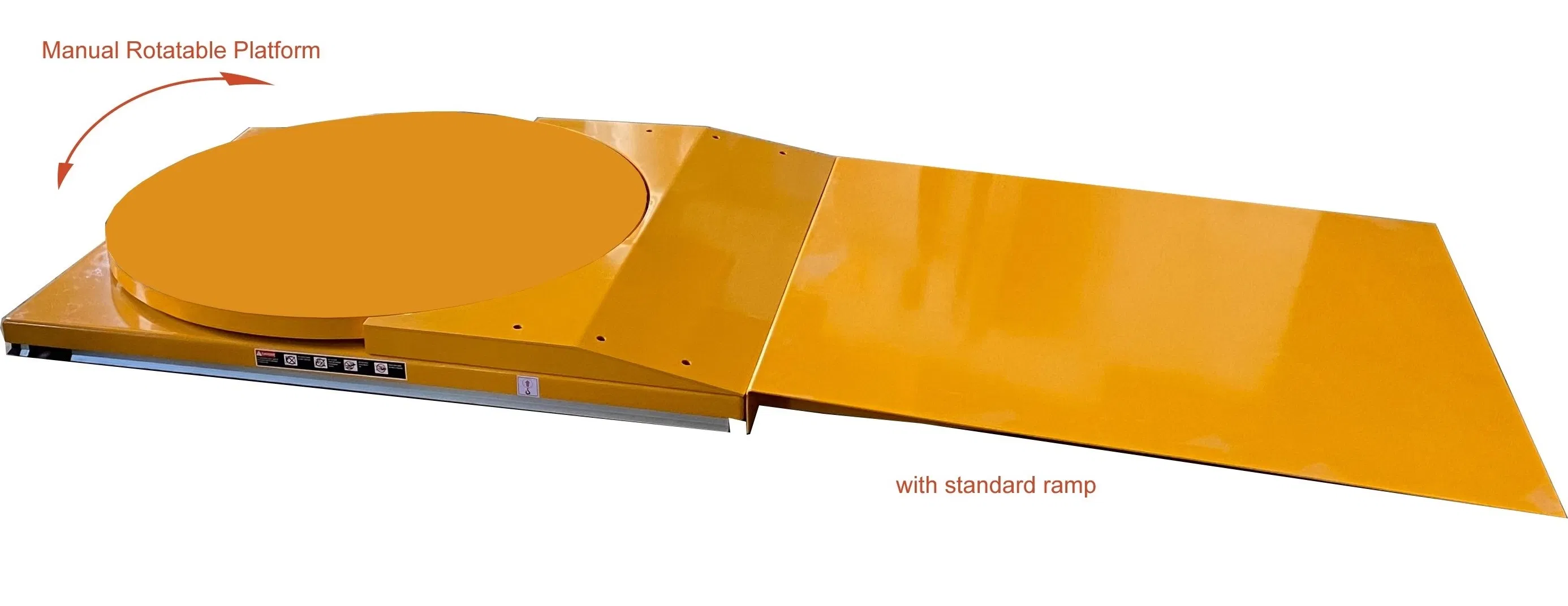 Low Profile Rotating Stationary Scissor Lift Tables-HY. R Series