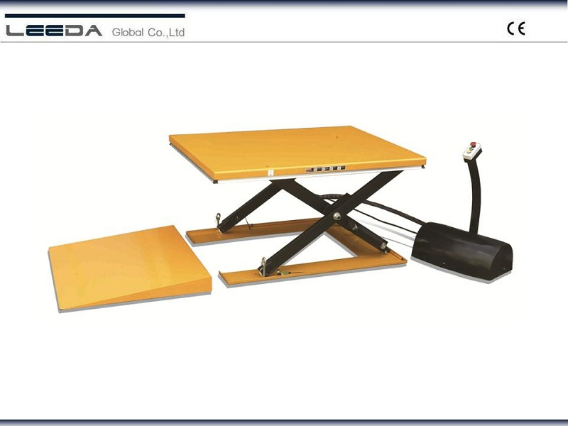 1000kg Low Profile Electric Lift Table with 1600X1140mm Platform Size Hl-Y1002