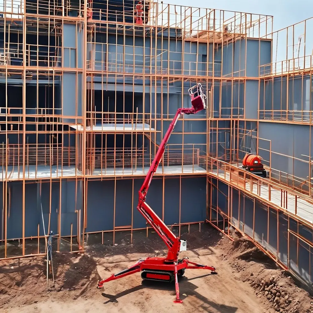 16m 18m 20m Hydraulic Towable Moving Cherry Picker for Sale