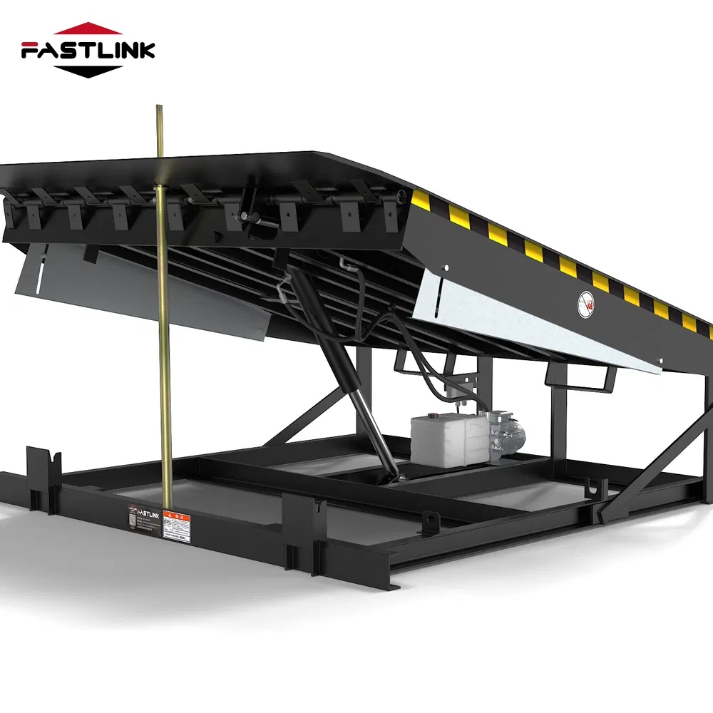 Fastlink Leading Technology Industrial Factory Logistics Security Remote Electric Control Intelligent Loading Hydraulic Dock Door Leveler