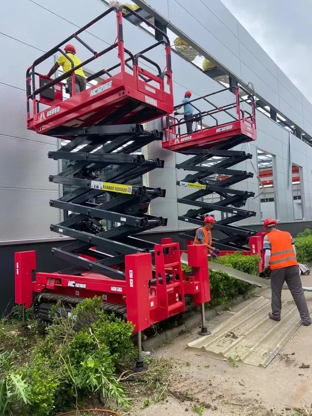 Worksite Scissor Lift