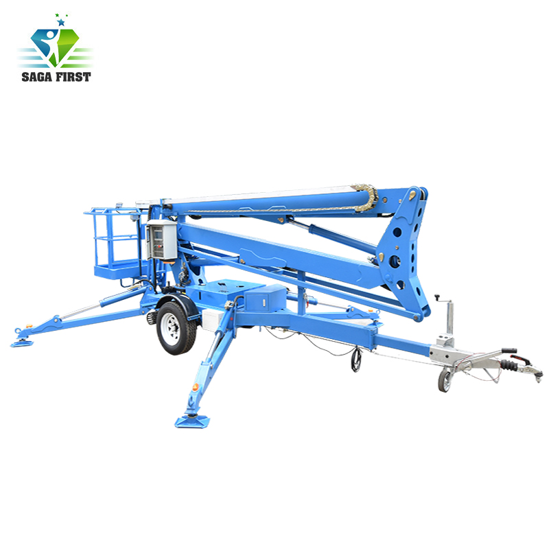 CE Certificated 10m 20m Hydraulic Lifter Articulated Towable Boom Lift