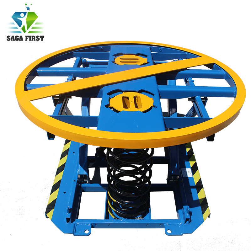 Scissor Lift Rotary Stage Lift Platform Use Rotary Lift Table
