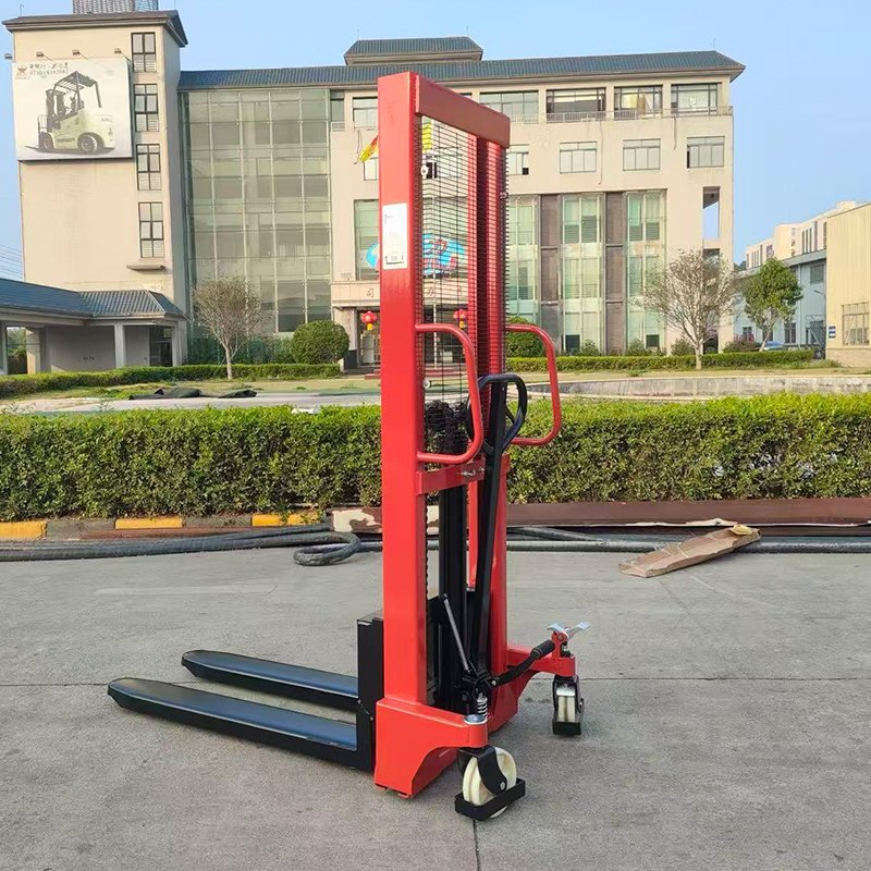 Niuli 1ton 1.6m Hand Pallet Truck Stacker Hydraulic Manual Forklift