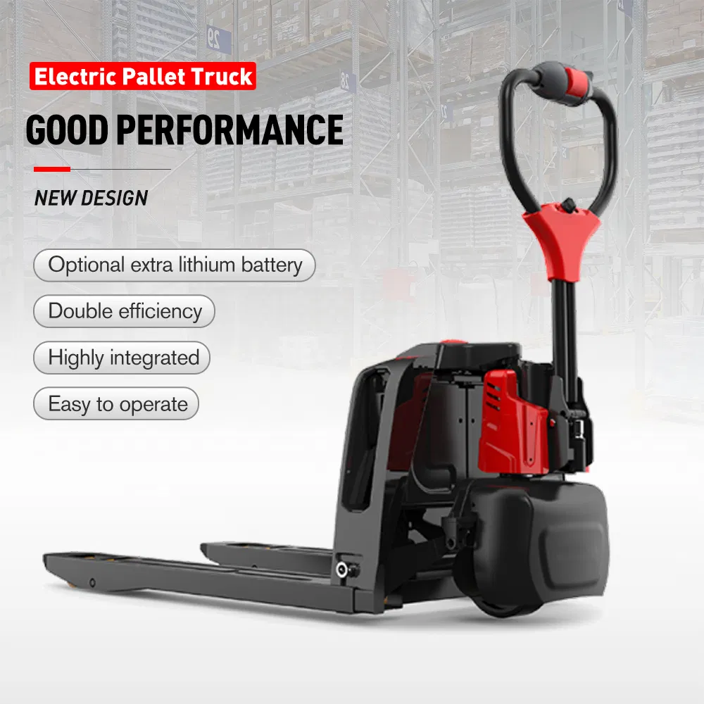 1.5 Ton Full Electric Pallet Truck 24V/20ah Lithium Battery Electric Pallet Jack