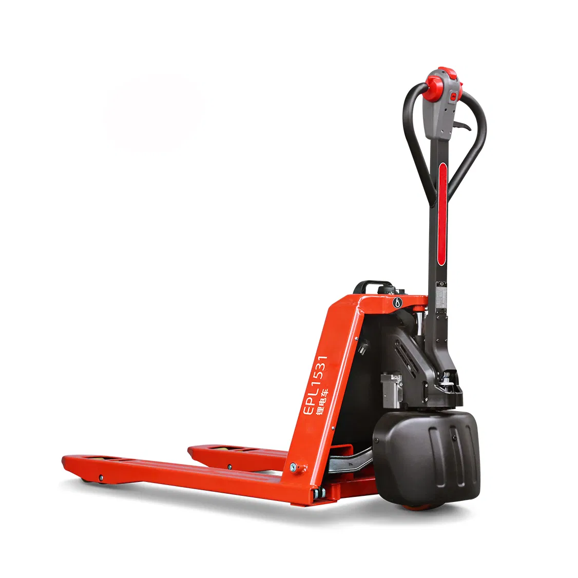 Battery-Powered Semi Electric Manual Pallet Jack for Forklift Use