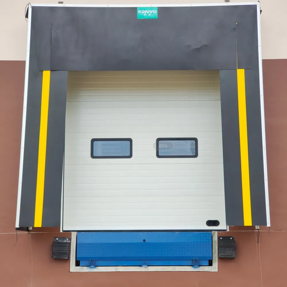 Automatic Stationary Fixed Pit Hinged Lip Hydraulic Loading Container Dock Leveler for Loading Docks or Bays in Warehouse with Customized Sizes and Colors