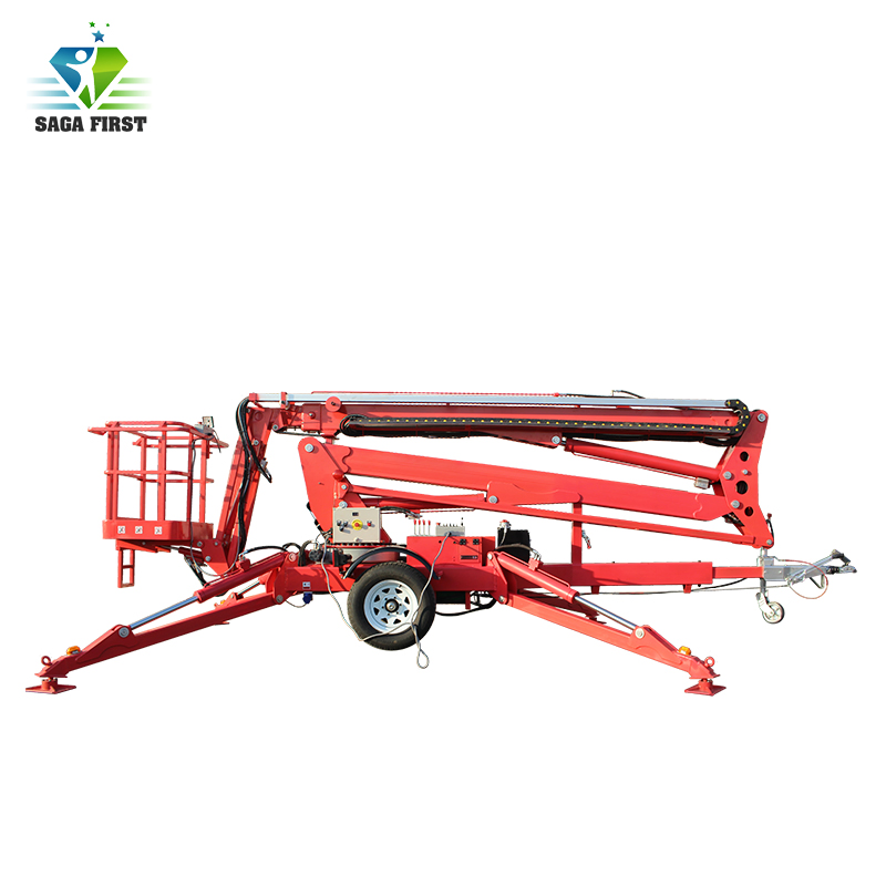 Electric Diesel Gasoline Towable Cherry Picker for Sale