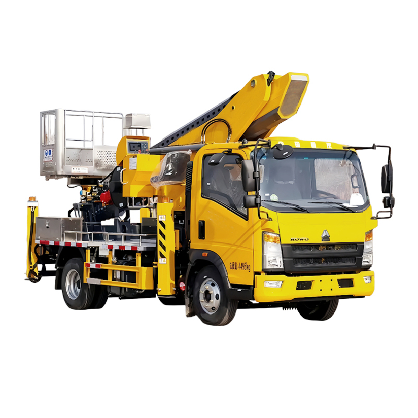 High Efficiency Telescopic Boom Aerial Working Truck for Bridge Inspection Daily Tasks