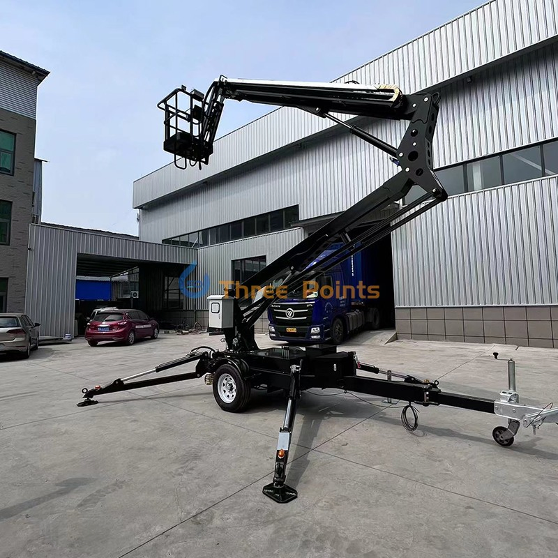 High Quality Industrial Towable Truck Mounted Hydraulic Cherry Picker
