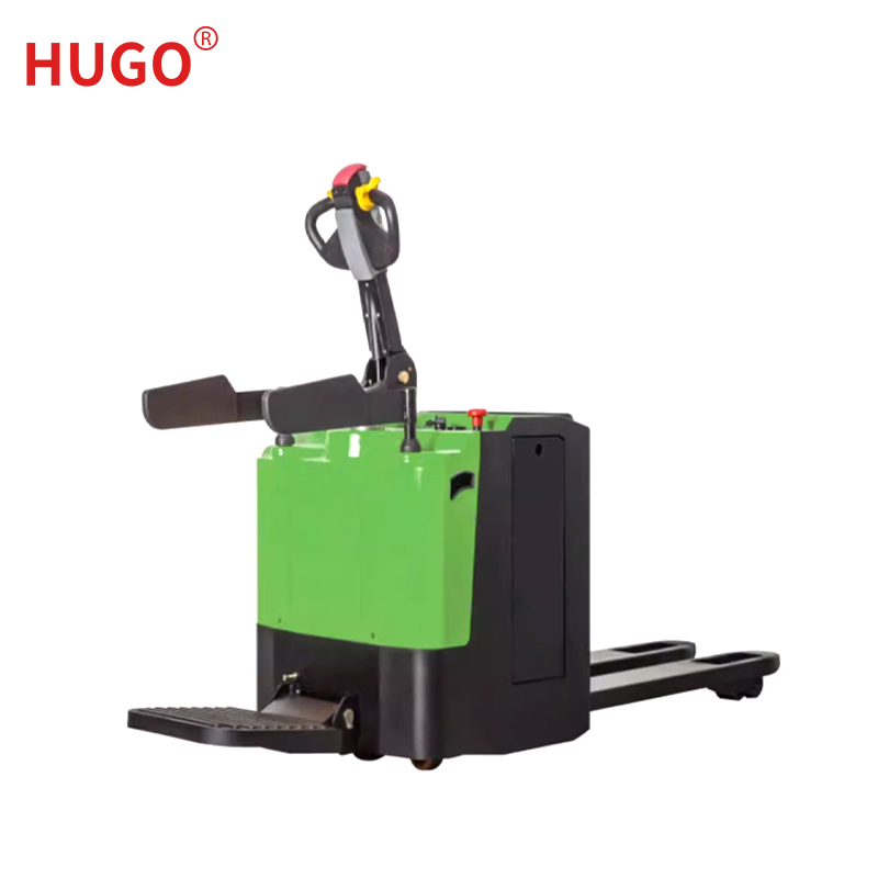 Heavy Powered Lithium Battery Electric Standing Pallet Truck Cheap Electric Pallet Jack with Lift