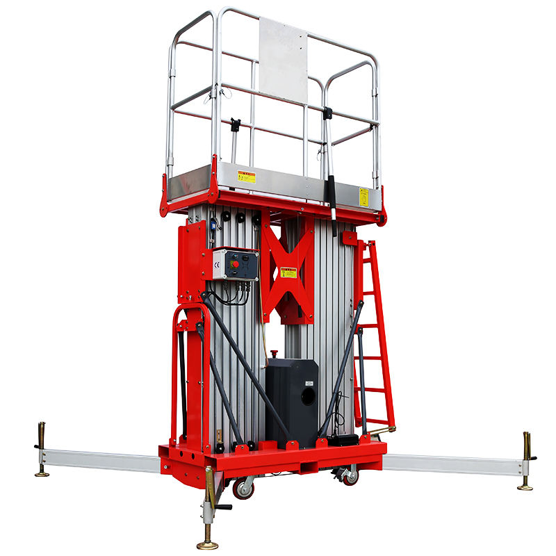 Premium Dual Mast Aluminum Lift for Heavy-Duty Applications