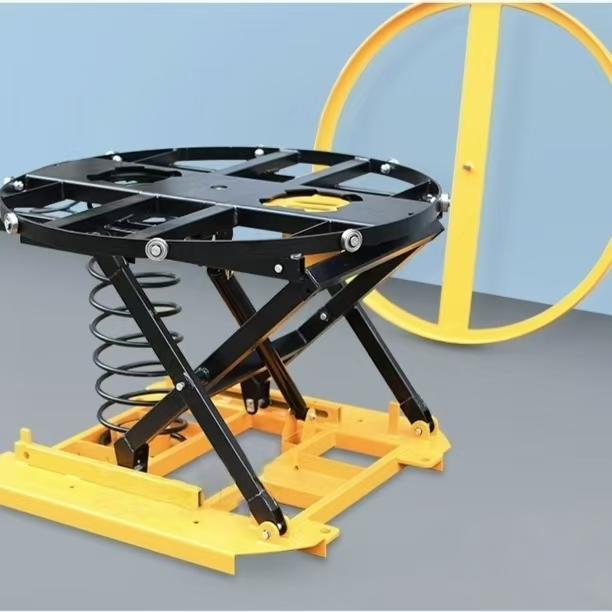 Fixed Pressure Sensing Spring Balance Rotary Lift Table for Sale