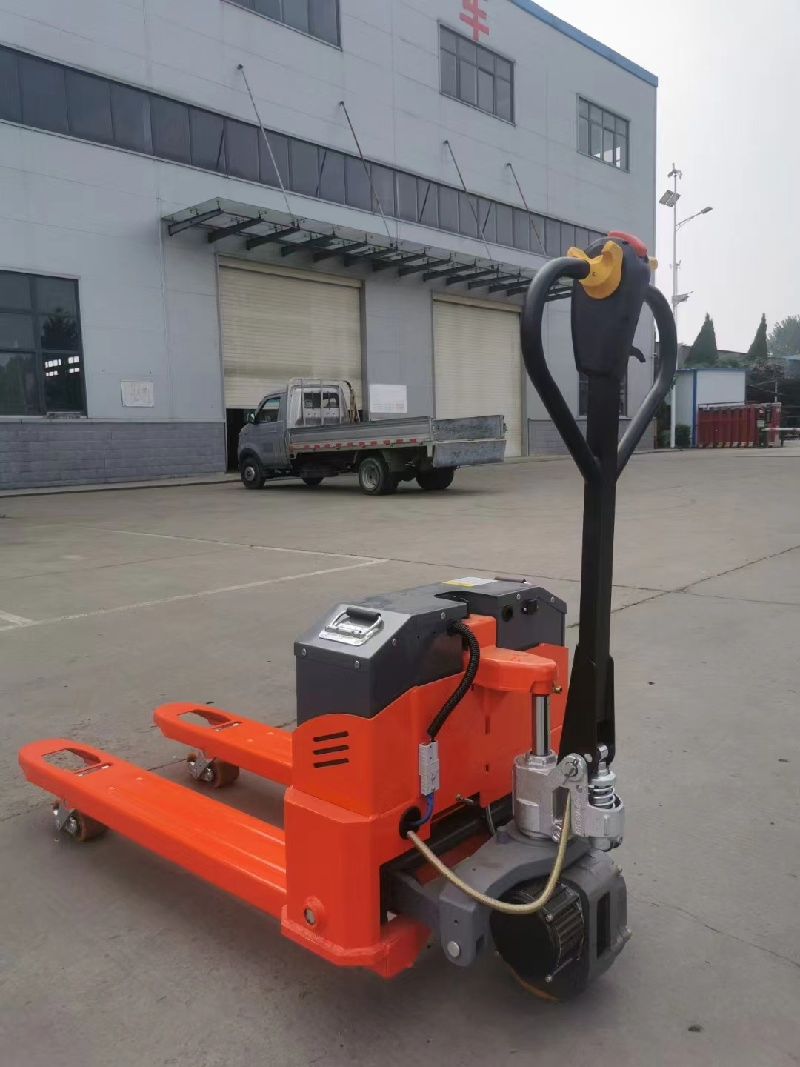 Space Saving Narrow Aisle Electric Pallet Walkie Jack with Small Turning Radius