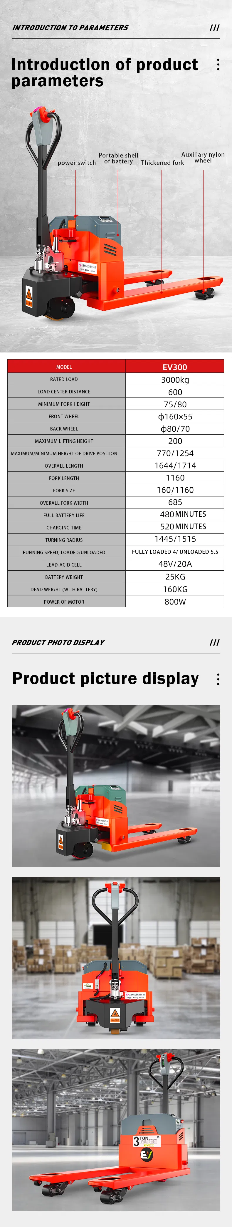Electric Pallet Truck Detail 5