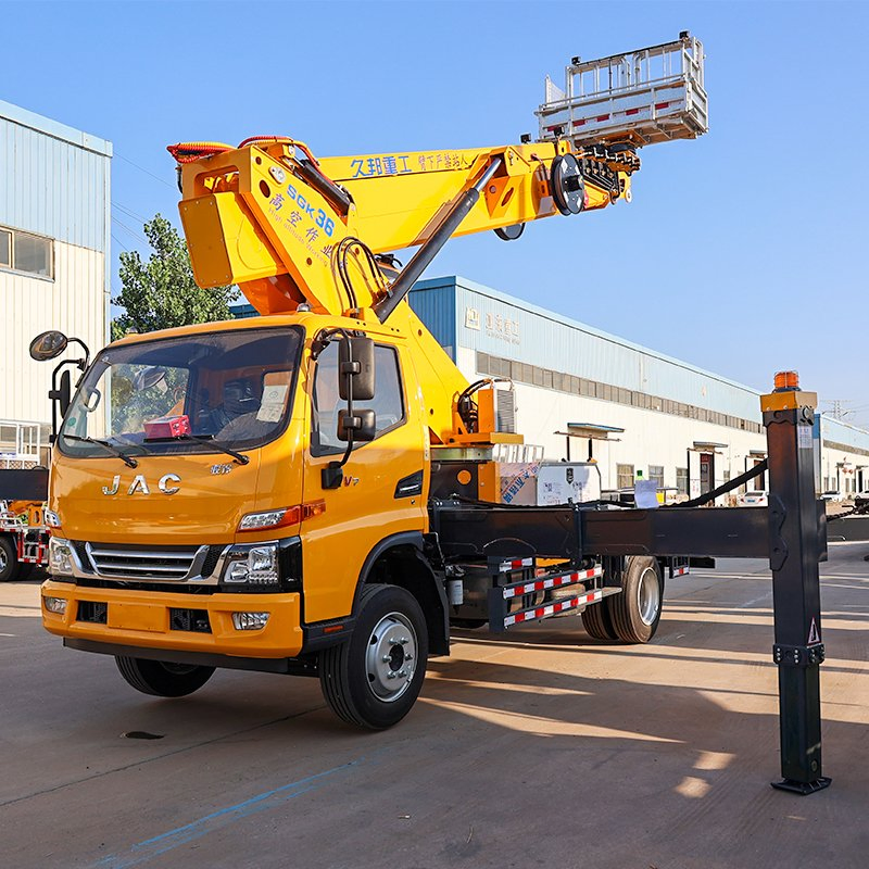 Customized OEM 30.5m 360 Degree Rotation Hydraulic Telescopic Aerial Work Platform Truck
