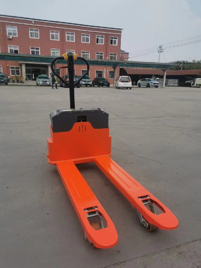 Space Saving Narrow Aisle Electric Pallet Walkie Jack with Small Turning Radius