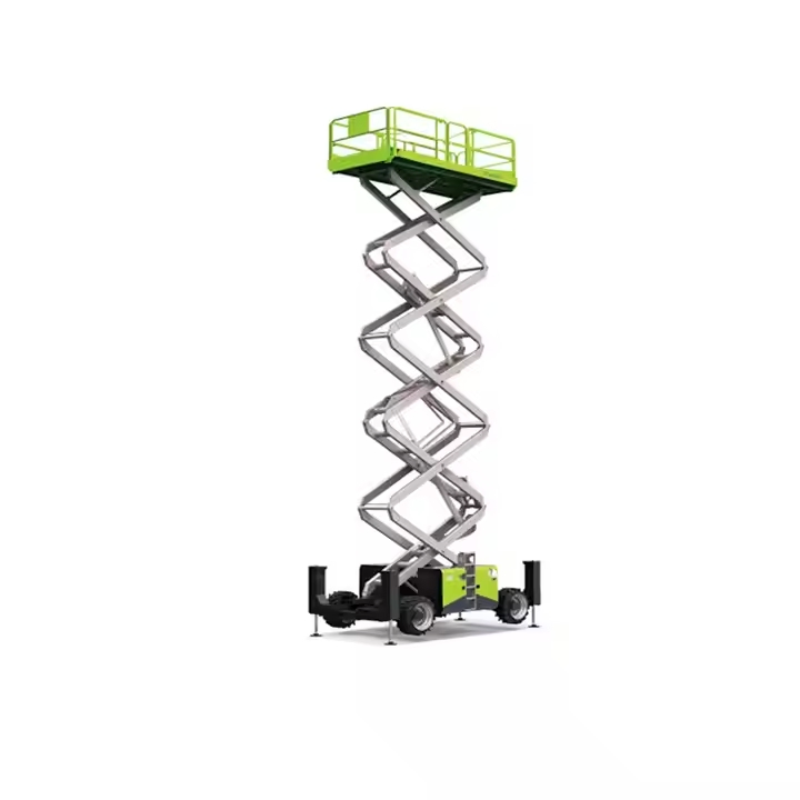 Heavy Duty 680kg Capacity Rough 18m Work Height Zs1623rt Terrain Scissor Lift