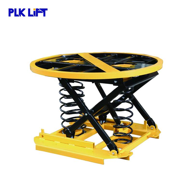 Scissor Lift Rotary Stage Lift Platform Use Rotary Lift Table