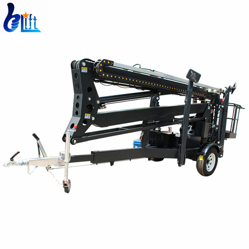 12m 14m 18m Self Propelled Articulating Towable Telescopic Cherry Picker