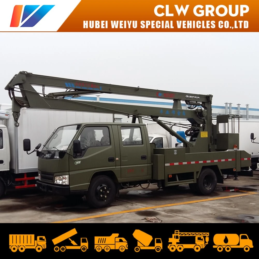 18m/20m/22m Pick up Truck Articulated Boom Lift Cherry Picker with Aerial Work Platform