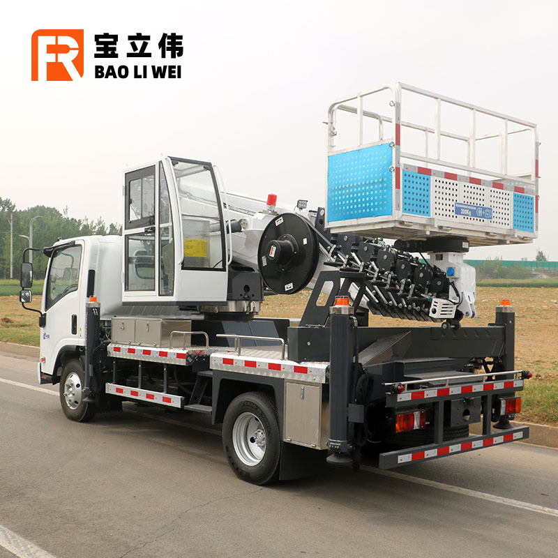 35m Isuzu Kv100 Aerial Work Platform Telescopic Aerial Work Truck Vehicle Manufacturer Sales Stable Quality