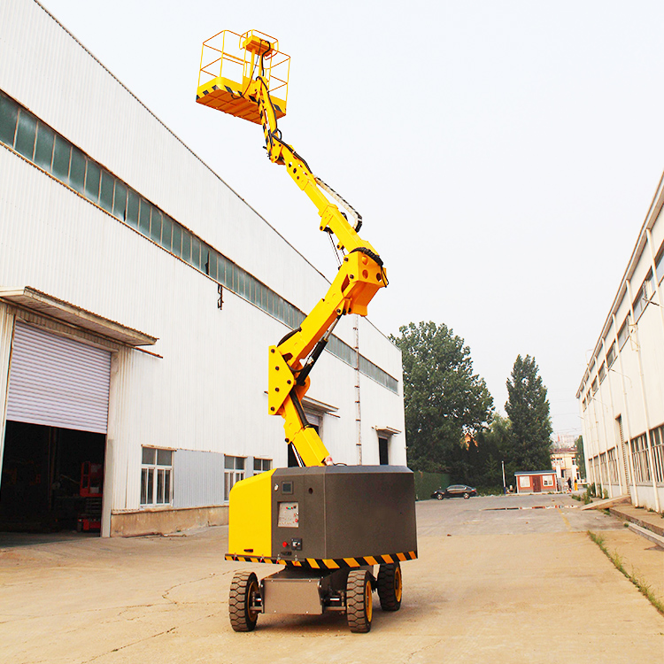 8~20m Hydraulic Forklift Car Self-Walking Mobile Lifting Telescopic Towable Articulated Self Propelled Crank Arm Man Table Aerial Work Platform Boom Lift