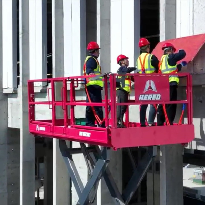 12m 13m 14m 18m Diesel Rough Terrain Scissor Lift with CE Certification