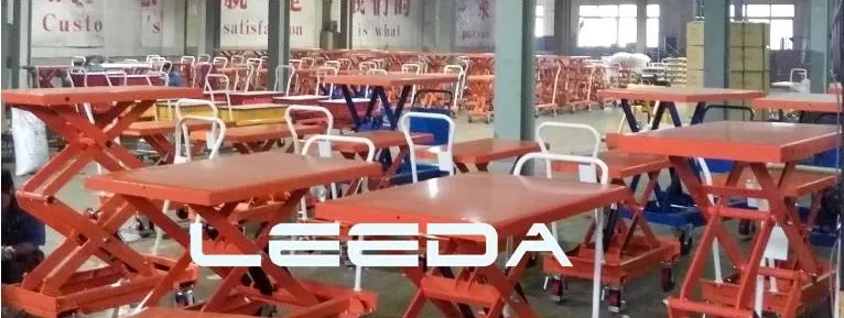 Lift Table Detail View