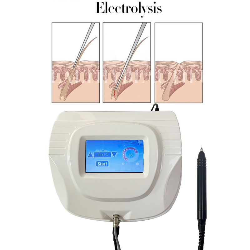 جهاز إزالة الشعر الدائم بالتحليل الكهربائي للوجه والجسم