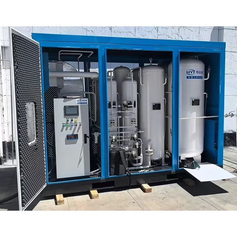 Mobile Container Cabin Oxygen Generator Plant Emergency Rescue Psa Oxygen Equipment for Oxygen Cylinder Charging