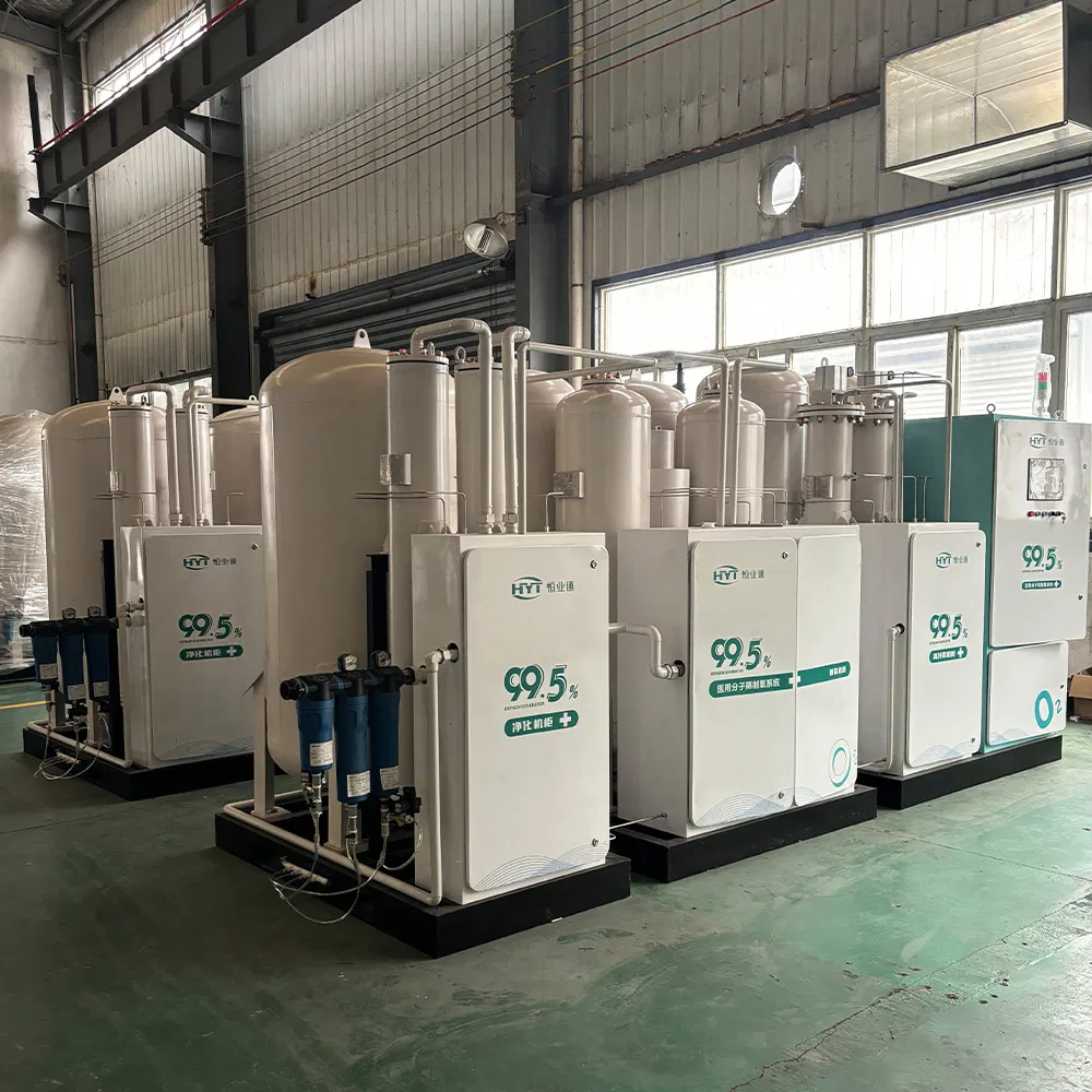 Low Energy Consumption Psa Oxygen Generator 13: 1 Air Oxygen Ratio High Purity Oxygen Filling Machine