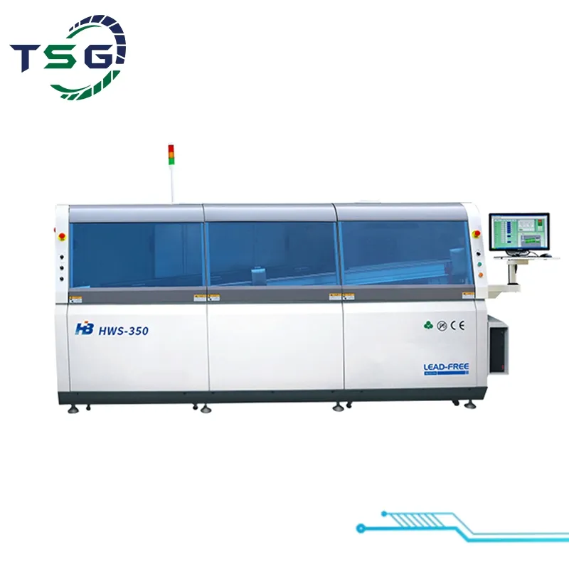 ماكينة لحام الموجة الخالية من النيتروجين HWS-350-N