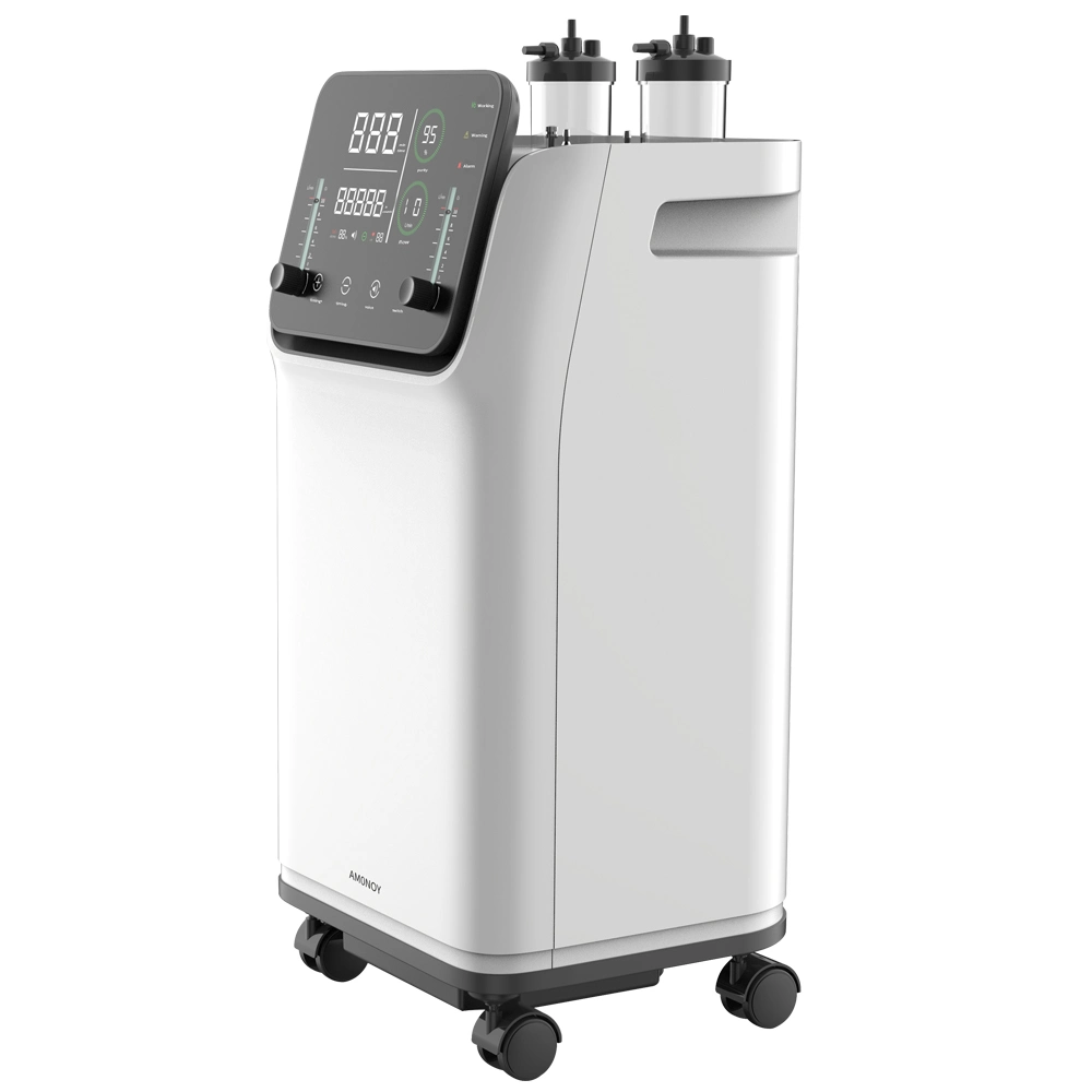 10L جهاز تركيز الأكسجين مع جهاز النيبوليزر وجهاز التحكم عن بُعد 95% النقاء 220V/110V 50Hz/60Hz